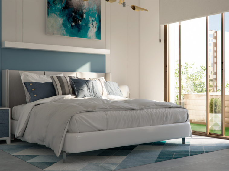 Seascape-Blue-Bedroom-Costa Blanca