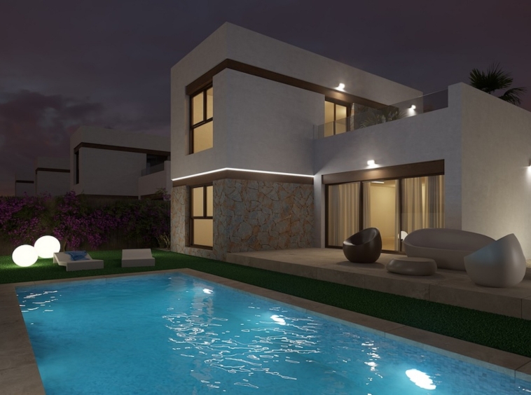 Gante Villas - By night-Costa Blanca